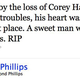 Illustration for article titled Celebs Mourn The Loss Of Corey Haim